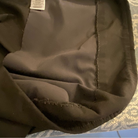 Marla Wynne Women's Elastic Waist Capri Size 20W Black Stretch Pull-On - Picture 10 of 11